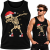 TANK TOP ŚWIĄTECZNY  SKULL DABBING CHRISTMAS